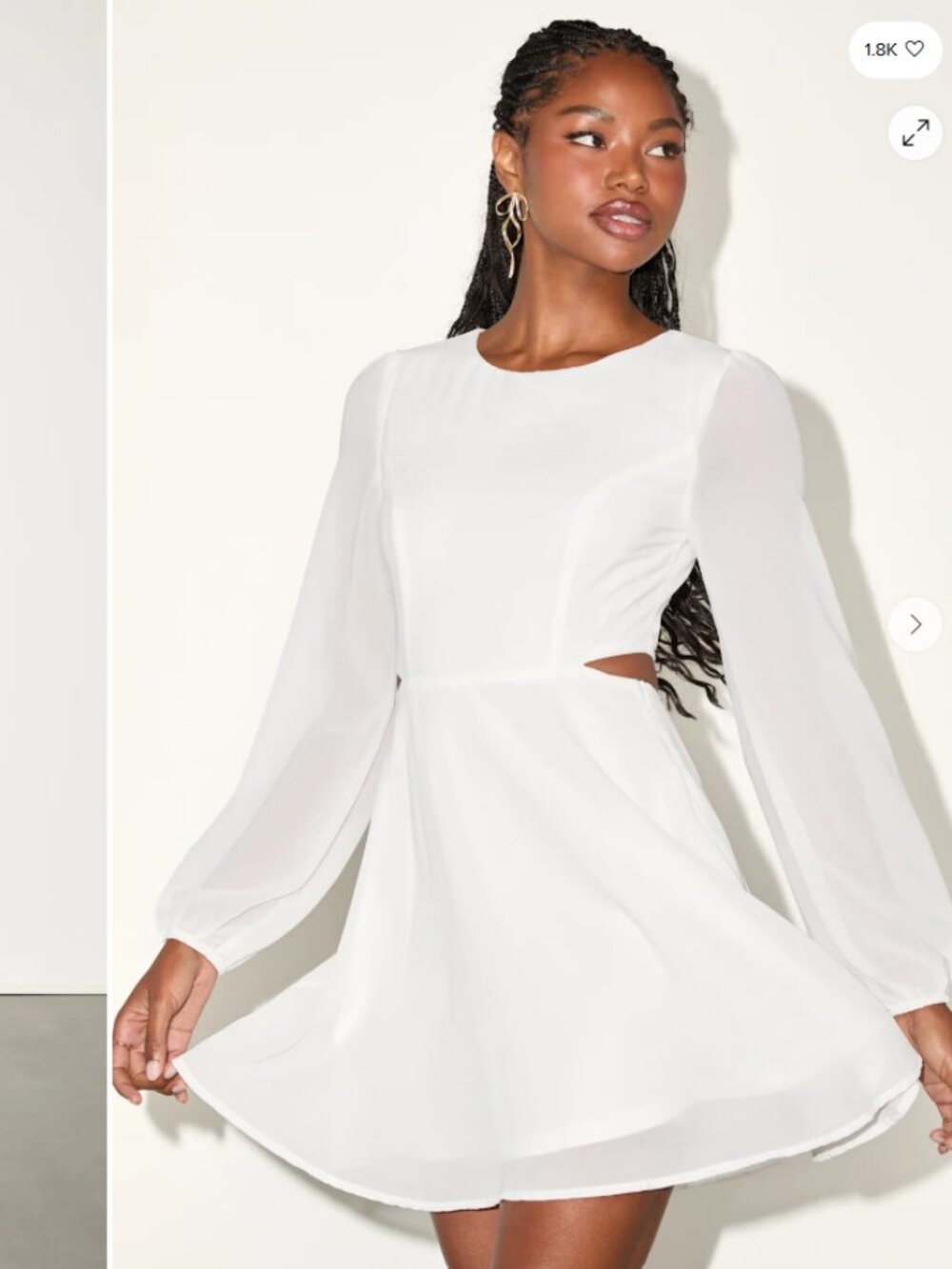 Lulu's Garden Bliss Mini Dress